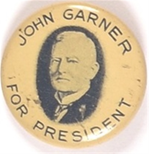 John Garner for President Scarce Litho