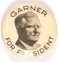 Garner for President Handsome Celluloid