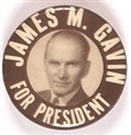 James M. Gavin for President
