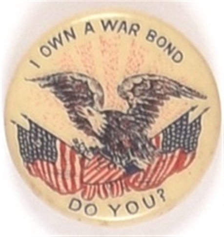 WWI I Own a War Bond
