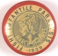 March of Dimes 1939 Litho