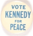 Vote Kennedy for Peace