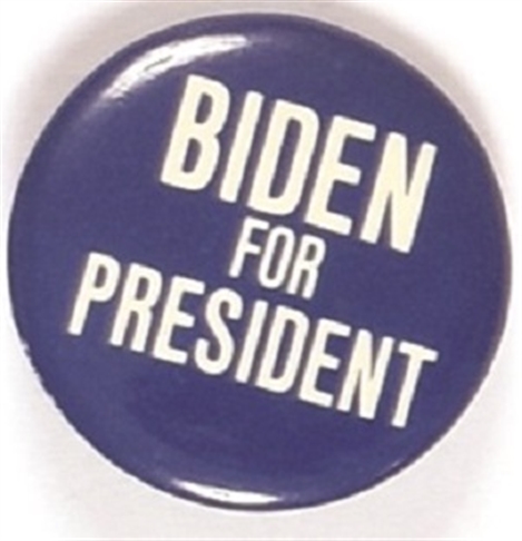 Biden for President 1988 Celluloid