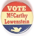 Vote McCarthy, Lowenstein
