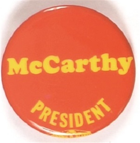 McCarthy Orange and Yellow Celluloid