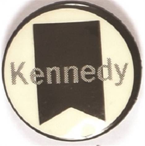 RFK Black Ribbon Celluloid