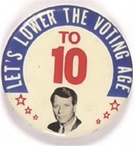 RFK Lower the Voting Age to 10
