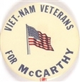 Vietnam Veterans for McCarthy
