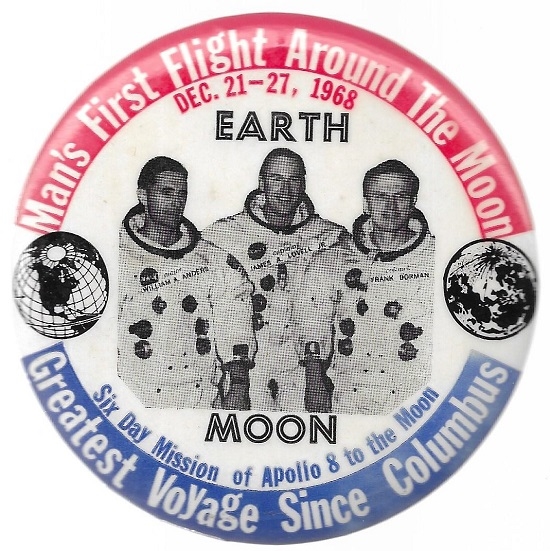 Apollo 8 First Flight Around Moon 