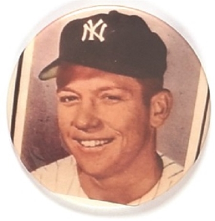 Mantle Yankees Celluloid