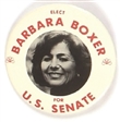 Barbara Boxer for US Senate