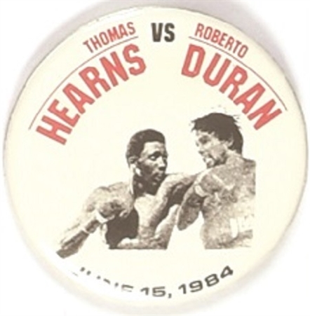Hearns, Duran 1984 Boxing Celluloid