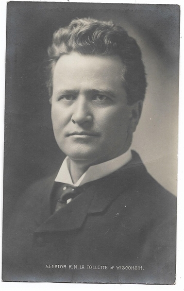 LaFollette for Senator Postcard