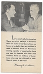 Wallace, Taylor Progressive Jugate Postcard