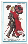 Suffragette Vote Getting Postcard