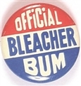 Cubs Official Bleacher Bum