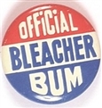 Cubs Official Bleacher Bum