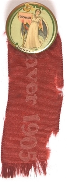 Denver Forward 1915 Pin and Ribbon