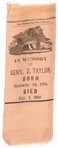 Zachary Taylor Memorial Ribbon