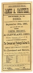 Garfield Funeral Train Schedule