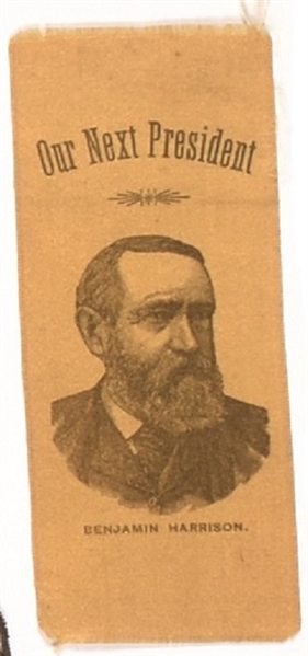 Benjamin Harrison Our Next President