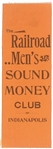 McKinley Indianapolis Railroad Mens Club