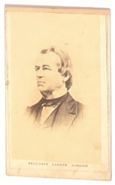 Andrew Johnson Carte de Visite