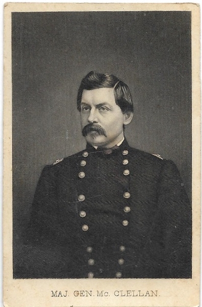 McClellan in Uniform Carte de Visite