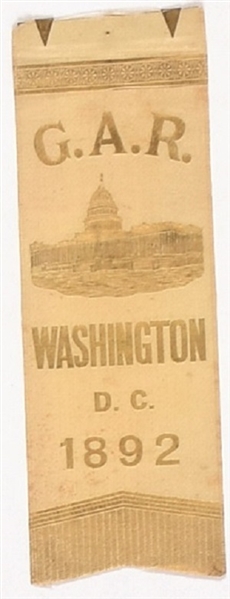 GAR Washington, DC 1892 Ribbon