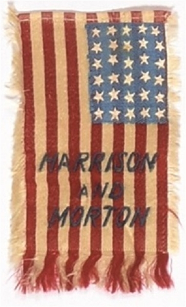 Harrison and Morton Flag Ribbon