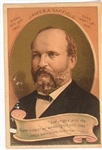 James Garfield Memorial Card