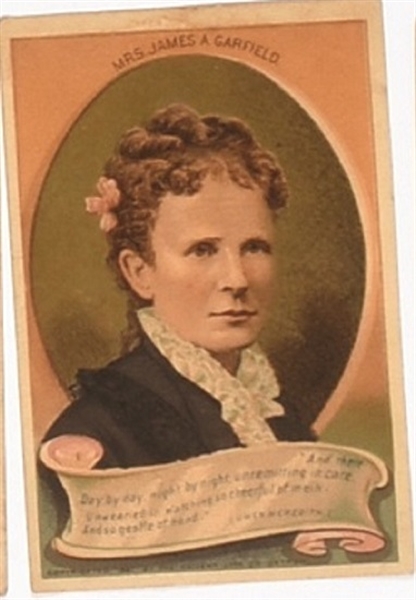 Lucretia Garfield Card
