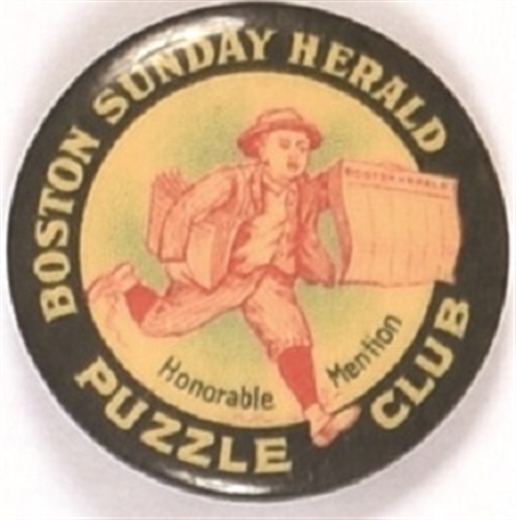 Boston Sunday Herald Puzzle Club