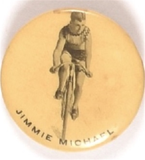 Cyclist Jimmy Michael