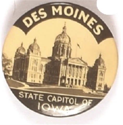 Des Moines Iowa State Capital