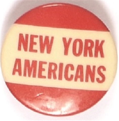 New York Americans Hockey Team