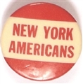 New York Americans Hockey Team