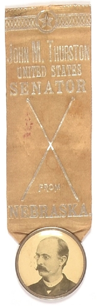 Thurston for Nebraska Senator Badge