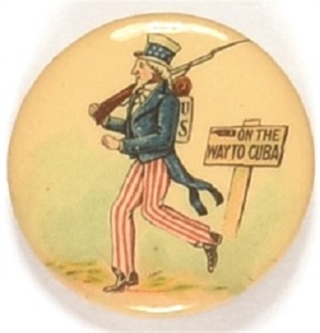 Uncle Sam on the way to Cuba