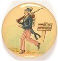 Uncle Sam on the way to Cuba