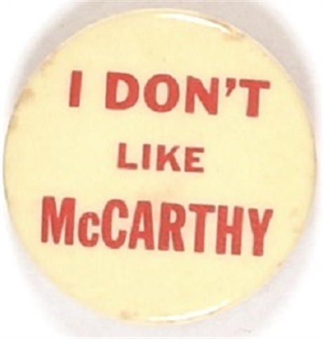 I Dont Like Joe McCarthy