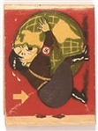 Anti Hitler WW II Matchbook