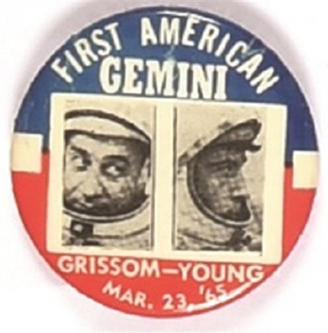 First American Gemini Mission, Blue Top Celluloid