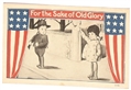 For the Sake of Old Glory WW I Postcard