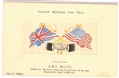 Hands Across the Sea WW I Postcard