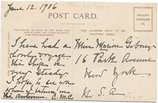 Hands Across the Sea WW I Postcard