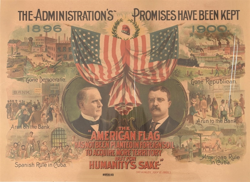 McKinley, TR Promises Have Been Kept