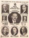 Dewey New York Coattail Poster