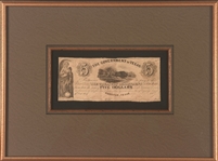 Republic of Texas $5 Bill