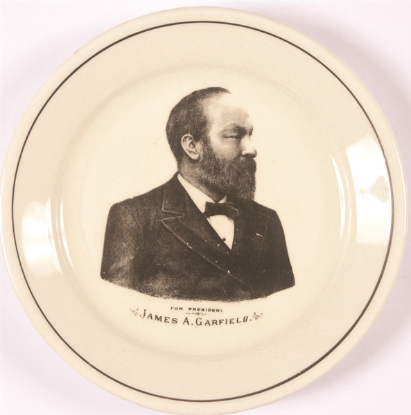 Garfield for President Plate